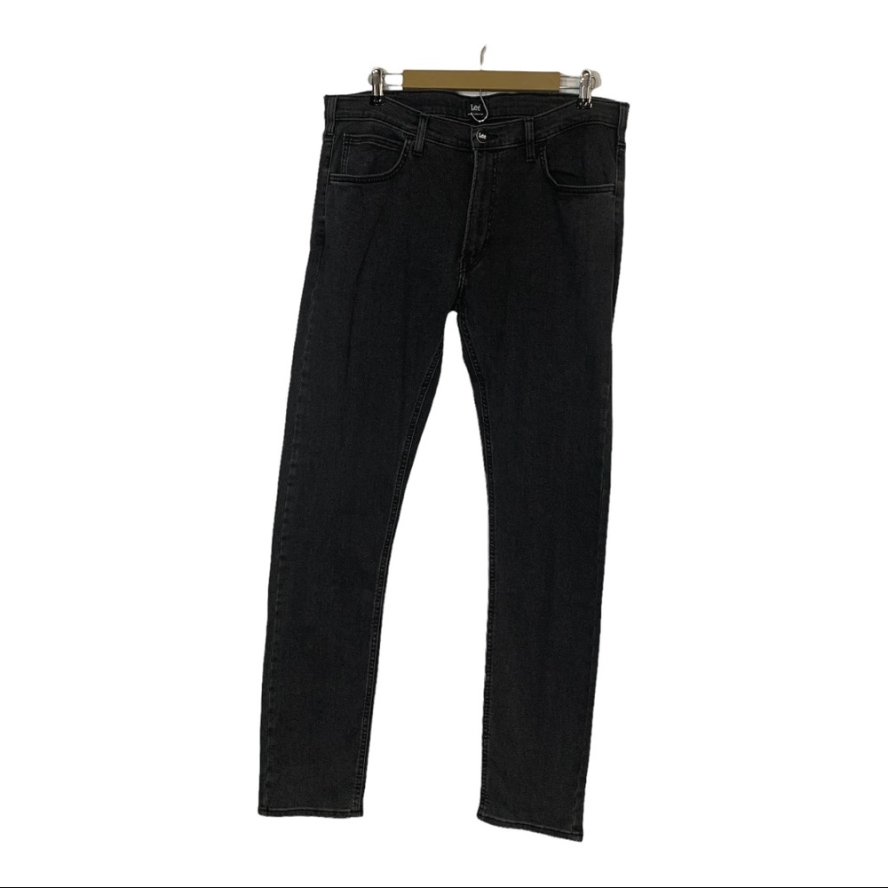 Lee Spray On Power Stretch Jeans Black Wash Exclusive - Picture 3 of 9